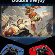 Φορητή κονσόλα παιχνιδιών Stick & Android TV Box με 2 χειριστήρια – G1 – 812938