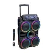 Φορητό ηχείο subwoofer με μικρόφωνο Karaoke – QS-4238 – 813126