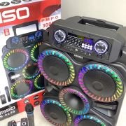 Φορητό ηχείο subwoofer με μικρόφωνο Karaoke – QS-4238 – 813126