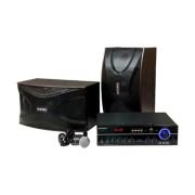 Σετ ηχεία subwoofer με ενισχυτή & μικρόφωνο Karaoke – QS-A8 – 813164