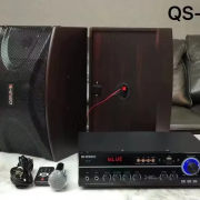 Σετ ηχεία subwoofer με ενισχυτή & μικρόφωνο Karaoke – QS-A8 – 813164