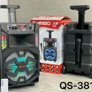 Φορητό ηχείο subwoofer με μικρόφωνο Karaoke – QS-3810 – 813195