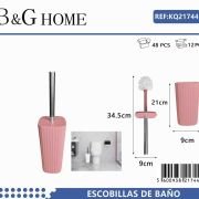 Βουρτσάκι τουαλέτας – Πιγκάλ – Pink – 21744