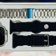 Smartwatch με 2 λουράκια – Z87 ULTRA – 880600 – Black