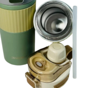 Φορητό παγούρι-θερμός – CF8235 – 600ml – 882393 – White/Grey