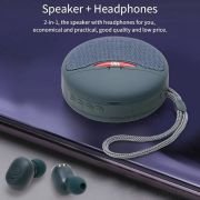 Ασύρματο ηχείο Bluetooth με ακουστικά – TG-808 – 883808 – Grey