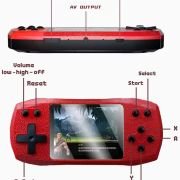 Φορητή κονσόλα παιχνιδιών με χειριστήριο – 620 in 1 – 884416 – Yellow