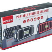 Ασύρματο ηχείο Bluetooth με φακό LED – KMS-05B – 885871 – Silver