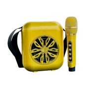 Ασύρματο ηχείο Bluetooth με μικρόφωνο Karaoke – YS-A20 – 887103 – Gold