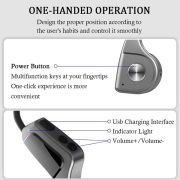 Aσύρματα ακουστικά – Neckband  – F806 – 887561 – Blue