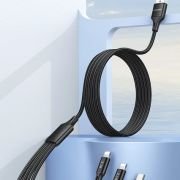 Καλώδιο φόρτισης & data 4in1 – Fast Charge – CL-129 – 1.5m – AWEI – 002295