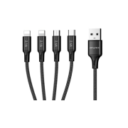 Καλώδιο φόρτισης & data 4in1 – Fast Charge – CL-129 – 1.5m – AWEI – 002295