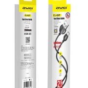 Καλώδιο φόρτισης & data – Type-C – CL-61T – AWEI – 1m – 887752