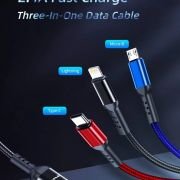 Καλώδιο φόρτισης & data 3in1 – Fast Charge – CL-971 – 1.2m – AWEI – 022170