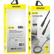 Καλώδιο φόρτισης & data – Type-C σε Lightning – CL-78 – 18W – AWEI – 888001