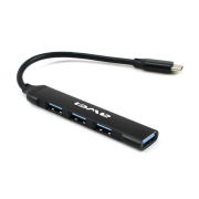 Αντάπτορας USB Hub με 4 θύρες – CL-150T – USB Type-C – AWEI – 888056