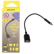 Αντάπτορας USB Type-C σε USB-A Female – CL-14 – AWEI – 084154