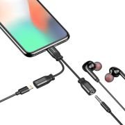 Αντάπτορας Lightning male σε Jack 3.5mm/Lightning female – CL-73 – AWEI – 888148