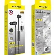 Ενσύρματα ακουστικά – TC-5 – Type-C – AWEI – 889114