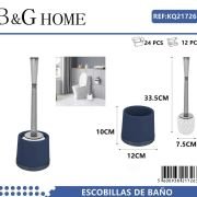 Βουρτσάκι τουαλέτας – Πιγκάλ – Blue – 21726