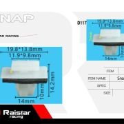 Σετ συνδετήρες αυτοκινήτου – 10pcs – R-F16101-21 – 180865