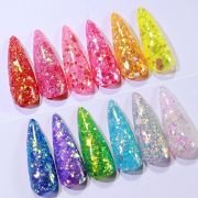 Σετ Glitter νυχιών Nail Art – Παλέτα – Glitter DW – 12pcs – 910600