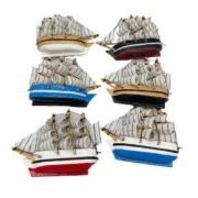 Διακοσμητικό Souvenir μαγνητάκι – Καραβάκι ιστιοφόρο – 008 – 921539