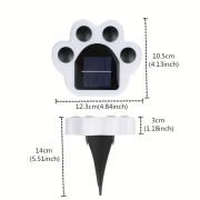 Ηλιακό φωτιστικό κήπου LED – Πατούσα – 4pcs – 942010