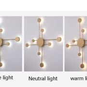 Επιτοίχιο φωτιστικό LED – 8311 – 943215 – Gold