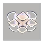 Φωτιστικό οροφής LED – Πλαφονιέρα με Dimmer – 5136-8WH+RGB – 943710