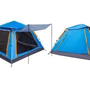 Σκηνή Camping 3 ατόμων με σκίαστρα – YB3021 – 2x2m – 960002 – Blue