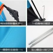 Σκηνή Camping 3 ατόμων με σκίαστρα – YB3021 – 2x2m – 960002 – Blue