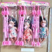 Παιδικό καροτσάκι με κούκλα – XTW61112 – 316334