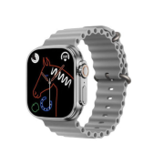 Σετ Smartwatch με 4 λουράκια – T20 UItra2 – 814208 – Grey