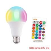 Λάμπα LED RGB – E27 – 3W – 313540