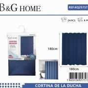 Κουρτίνα μπάνιου – Blue – 1.8×1.8m – 25757