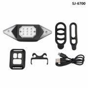 Ασύρματο φλας & φανάρι ποδηλάτου-σκούτερ – SJ-6700 – 650172