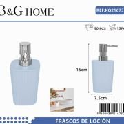 Θήκες κρεμοσάπουνου Dispenser πλαστικές – Σετ 5pcs – Light Blue – 21673