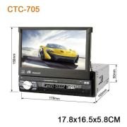 Ηχοσύστημα αυτοκινήτου 1DIN με οθόνη – 7” – MP5 – 705 – 000351