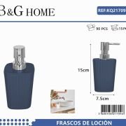 Θήκες κρεμοσάπουνου Dispenser πλαστικές – Σετ 5pcs – Blue – 21709