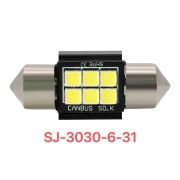 Λαμπτήρας LED – 3030-6-31 – Canbus – 2pcs – 674094