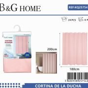 Κουρτίνα μπάνιου – Light Pink – 1.8x2m – 25754