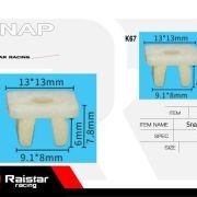 Σετ συνδετήρες αυτοκινήτου – 10pcs – R-F16101-28 – 180875