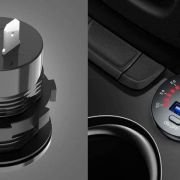 Σταθερή θύρα φόρτισης USB οχημάτων με βολτόμετρο – Quick Charger – 1540405/06 – 507935