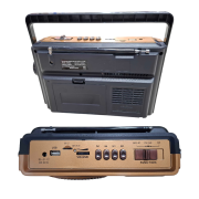 Επαναφορτιζόμενο ραδιόφωνο – PX-101BT – 020023 – Gold