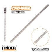 Τρυπάνι μπετού SDS MAX – 25x540mm – Finder – 196427