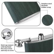 Σετ φλασκί ποτού με ποτήρια – JH-4 – 270799 – Green