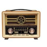 Επαναφορτιζόμενο ραδιόφωνο Retro – MD-2026 – 120257 – Yellow/Beige