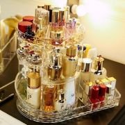 Θήκη οργάνωσης καλλυντικών περιστρεφόμενη ακρυλική – JN110 – 360° – 661108