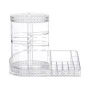 Θήκη οργάνωσης καλλυντικών περιστρεφόμενη ακρυλική – JN110 – 360° – 661108